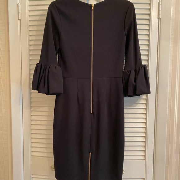 Betsy & Adam black dress size 4 EUC - Picture 4 of 7